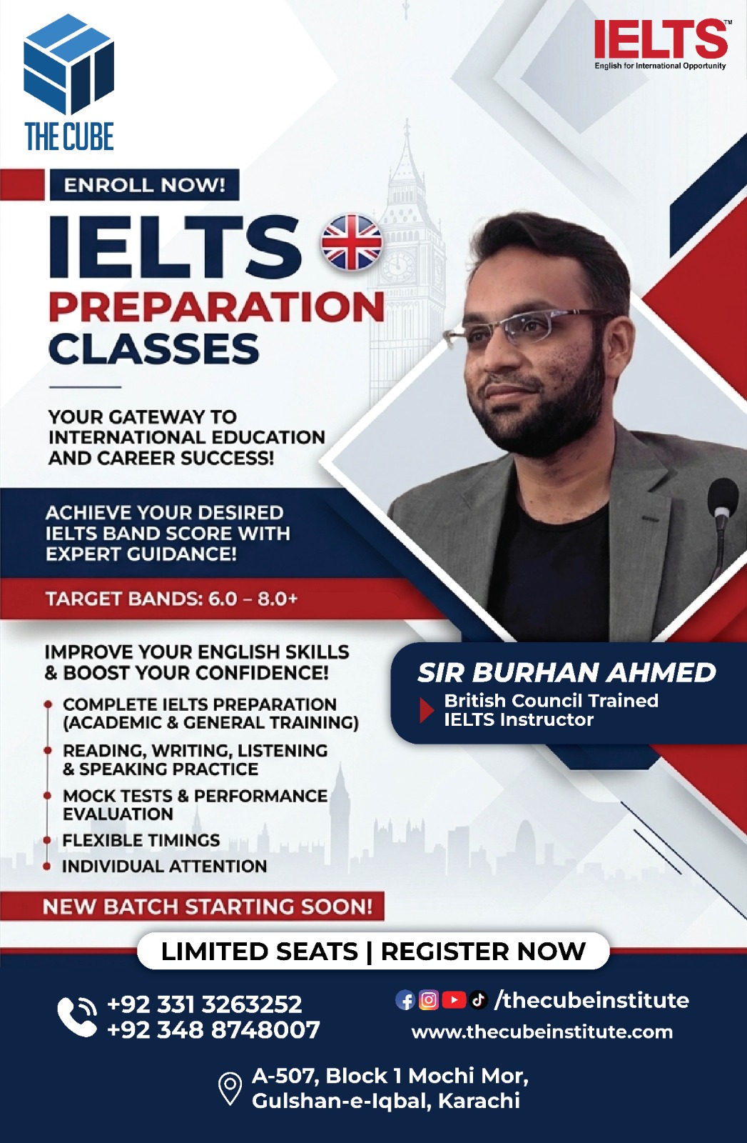 Latest offer from The Cube - Institute for Cambridge & Edexcel